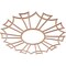 Ekena Millwork Augustus Wood Fretwork Pierced Ceiling Medallion, Cherry, 36"OD x 12 5/8"ID x 1/4"T CMWP36X36X0250AUCH - alternate 2